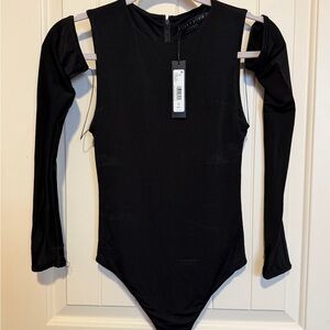 Alice and Olivia Bodysuit with arm sleeves